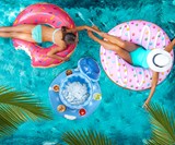Icee Floating Inflatable Cooler