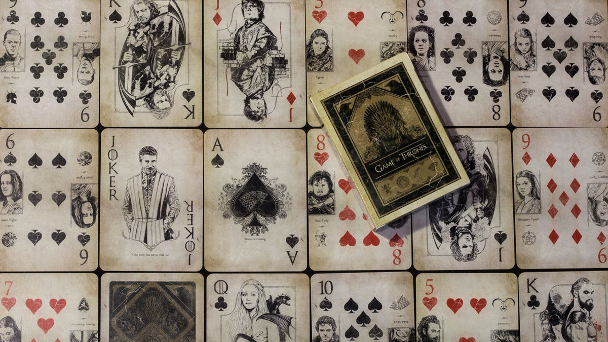 Game of Thrones Inspired Vintage Playing Cards Game of Thrones Inspired Vintage Playing Cards