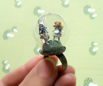 Alice In Wonderland Ring