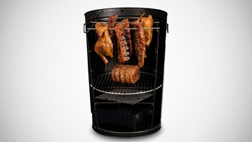 Scrimp: The Original Po' Man Charcoal Grill Scrimp: The Original Po' Man Charcoal Grill