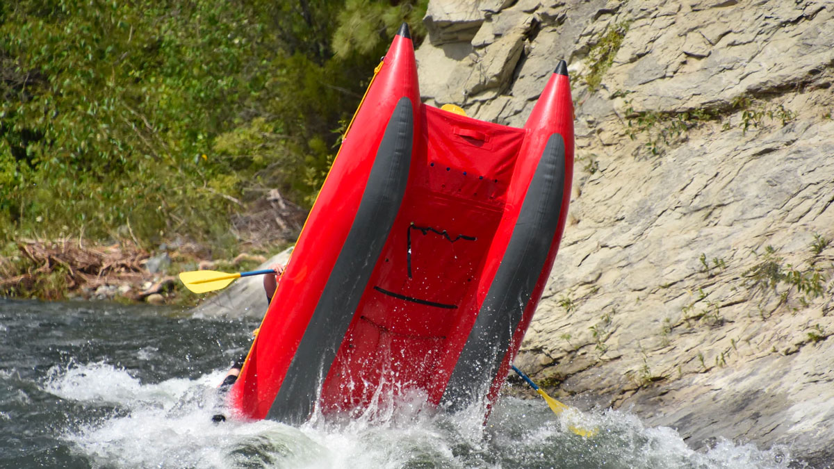 STAR Slice Paddle Cataraft