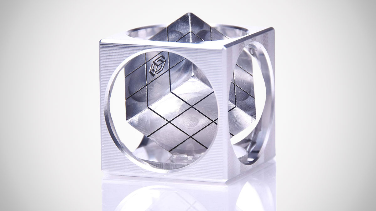 Machined Aluminum Turner's Cube Machined Aluminum Turner's Cube