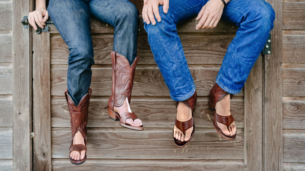 Redneck Boot Sandals