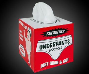 Emergency Underpants Dispenser Emergency Underpants Dispenser