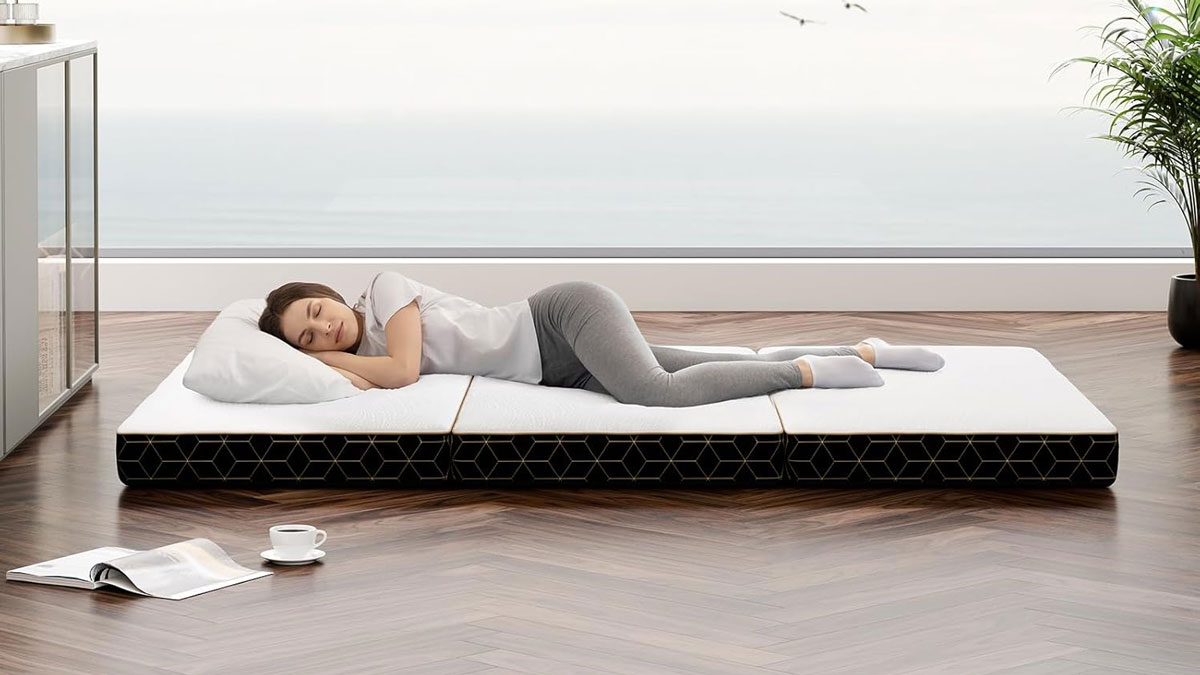 Memory Foam Tri-fold Mattress