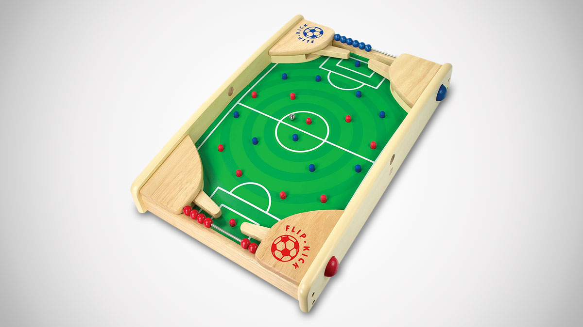 Flipkick: Wooden Tabletop Soccer Flipkick: Wooden Tabletop Soccer