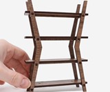 Mini Materials Mid-Century Modern Wood Furniture Kits