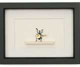 Beetle Playing the Banjo Taxidermy
