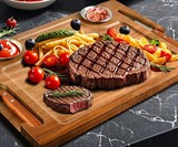 Olive Wood Steak Plate