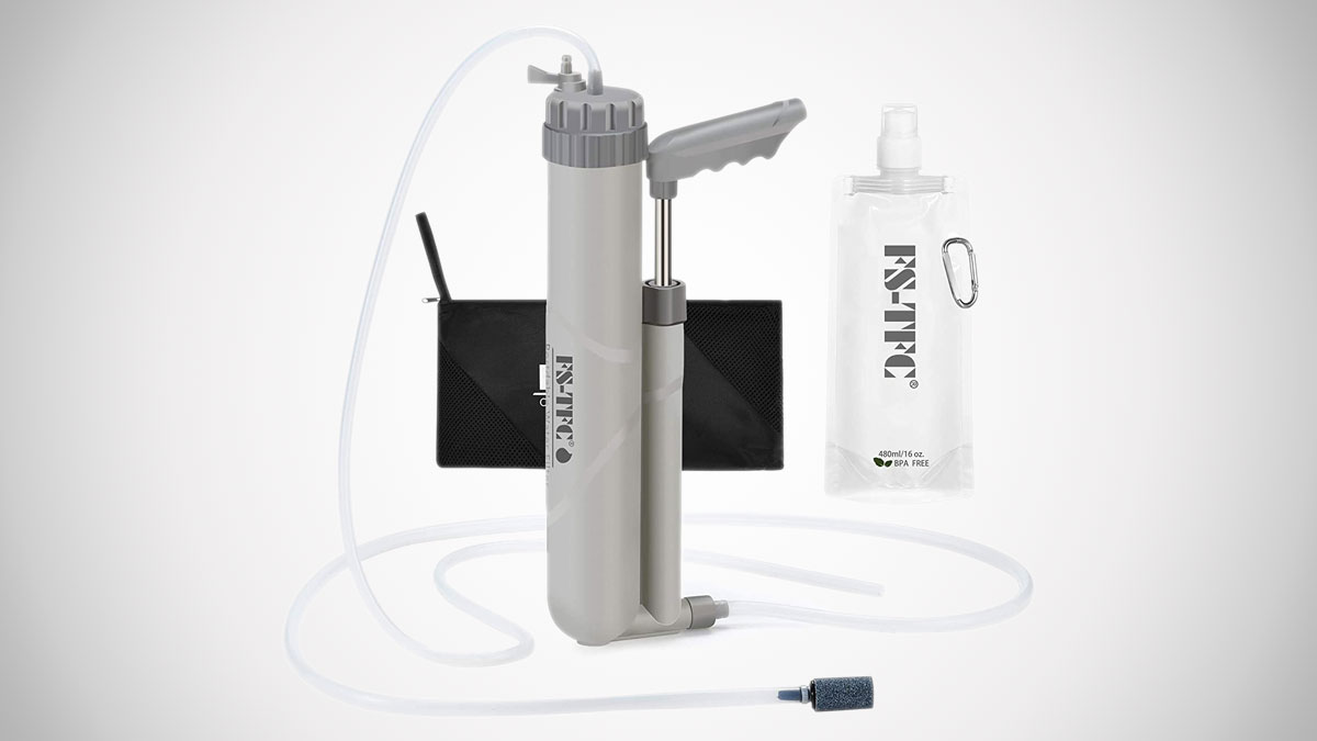 FS-TFC 4-Stage Portable Water Purifier Pump