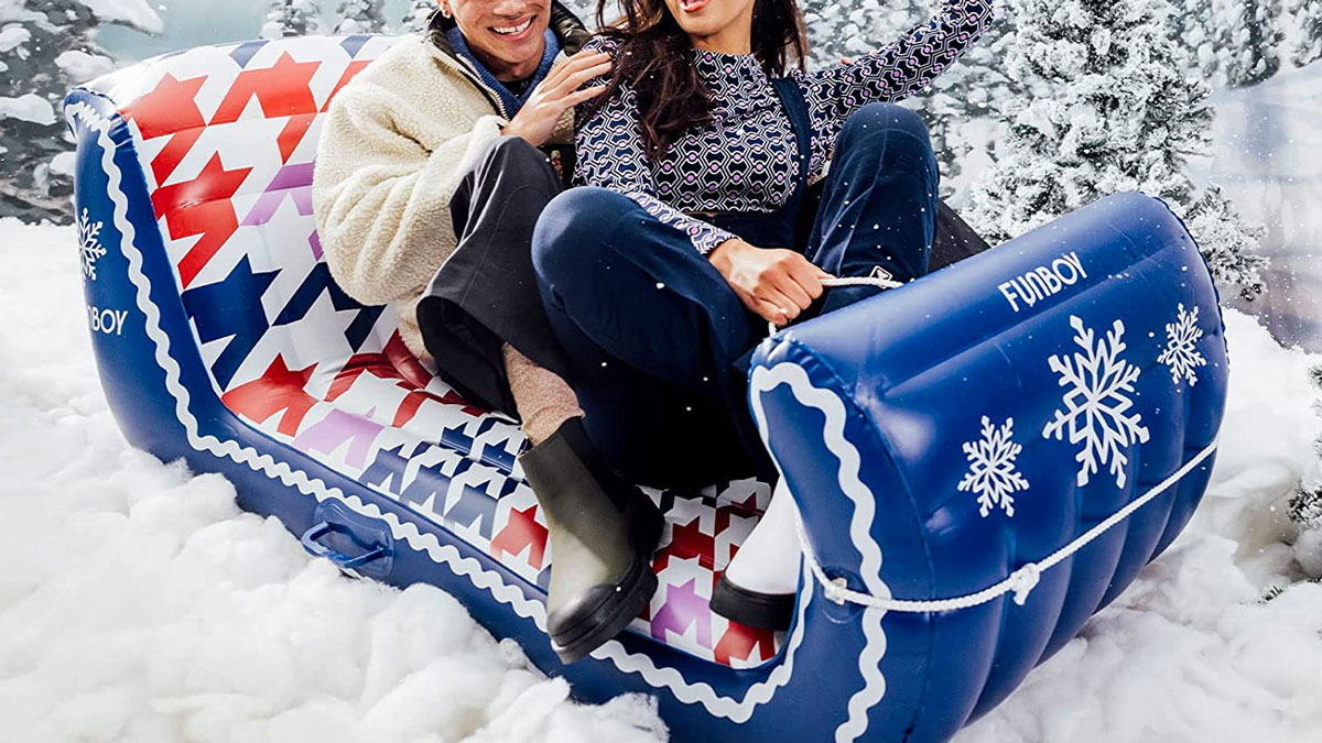 Giant Inflatable Snow Sleigh Giant Inflatable Snow Sleigh