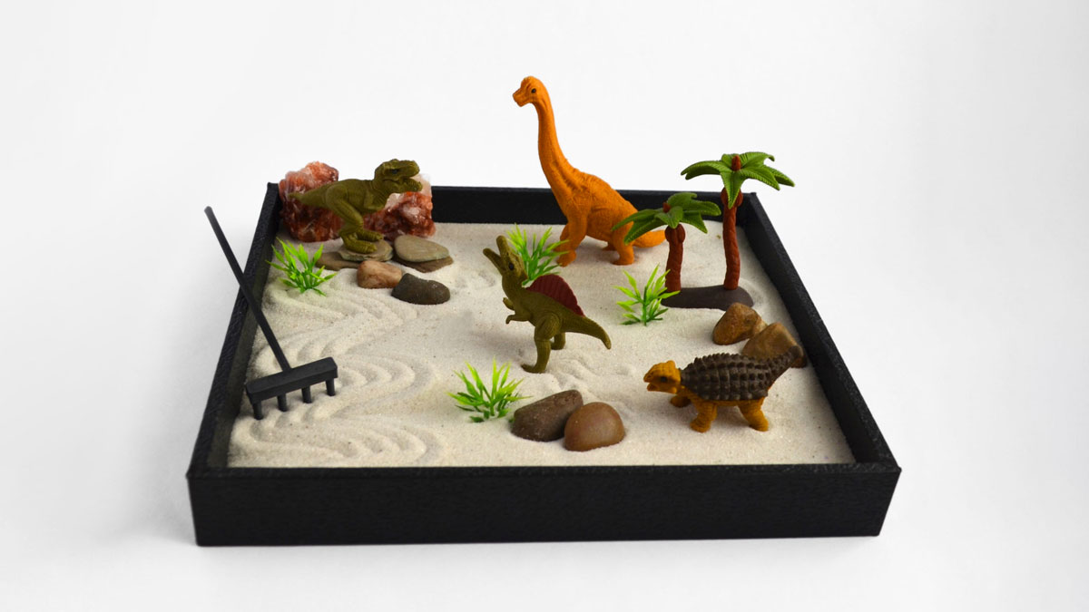 Dinosaur Zen Garden Dinosaur Zen Garden