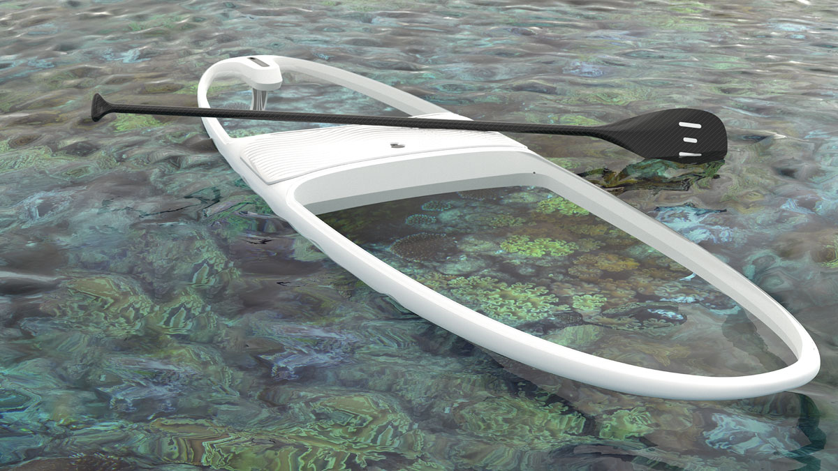 LOEVA Le Stand Up - Transparent Stand Up Paddleboard