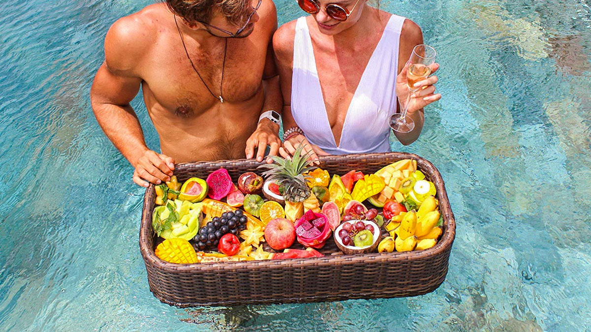 Floating Pool Bar & Serving Tray