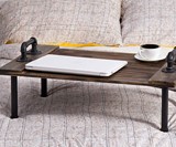 Industrial Pipe & Wood Breakfast in Bed Tray & Lap Desk