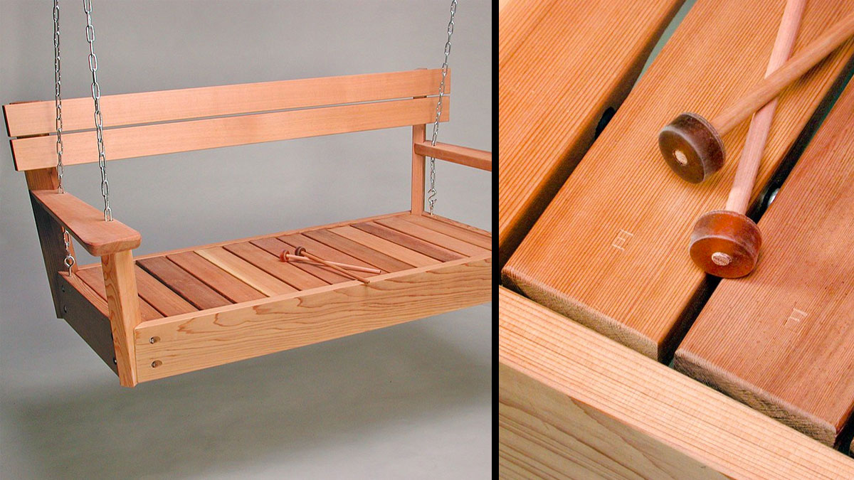 Musical Porch Swing Musical Porch Swing