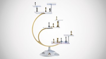 The Chess Board: Star Trek Tridimensional Chess Set The Chess Board: Star Trek Tridimensional Chess Set