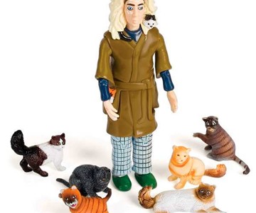 Crazy Cat Lady Action Figure Crazy Cat Lady Action Figure