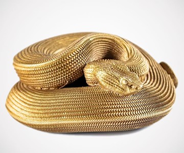 Coiled Snake Bottle Opener