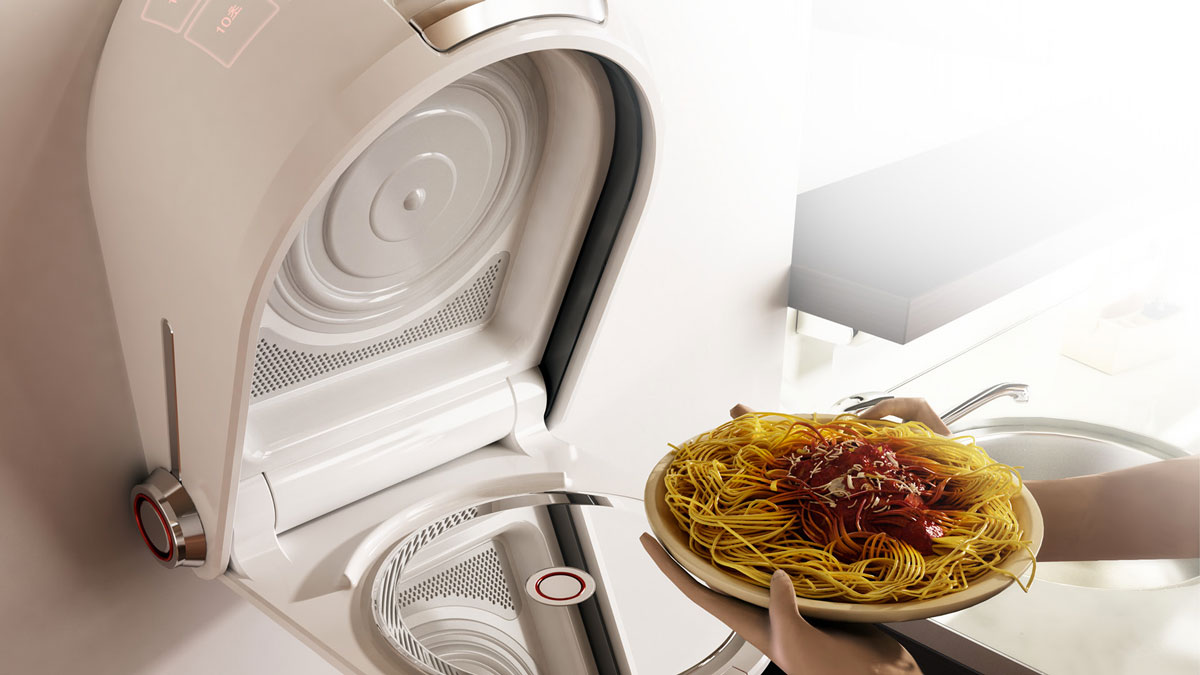 Wall-Mountable Microwave Oven