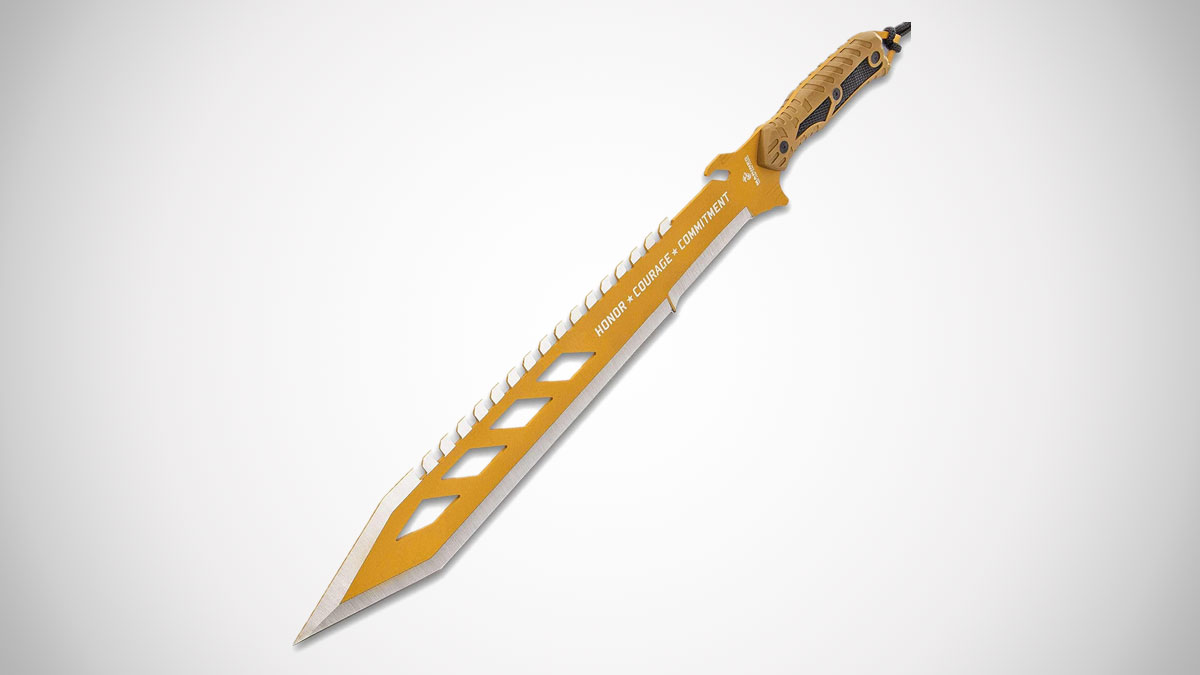 USMC Desert OPS Sawback Machete USMC Desert OPS Sawback Machete