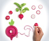 Ravanello - Mario Mushroom Radish Shaper