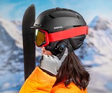Latitude S1 Snow Helmet with Built-In Comm System