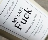 My Last F*ck Candle