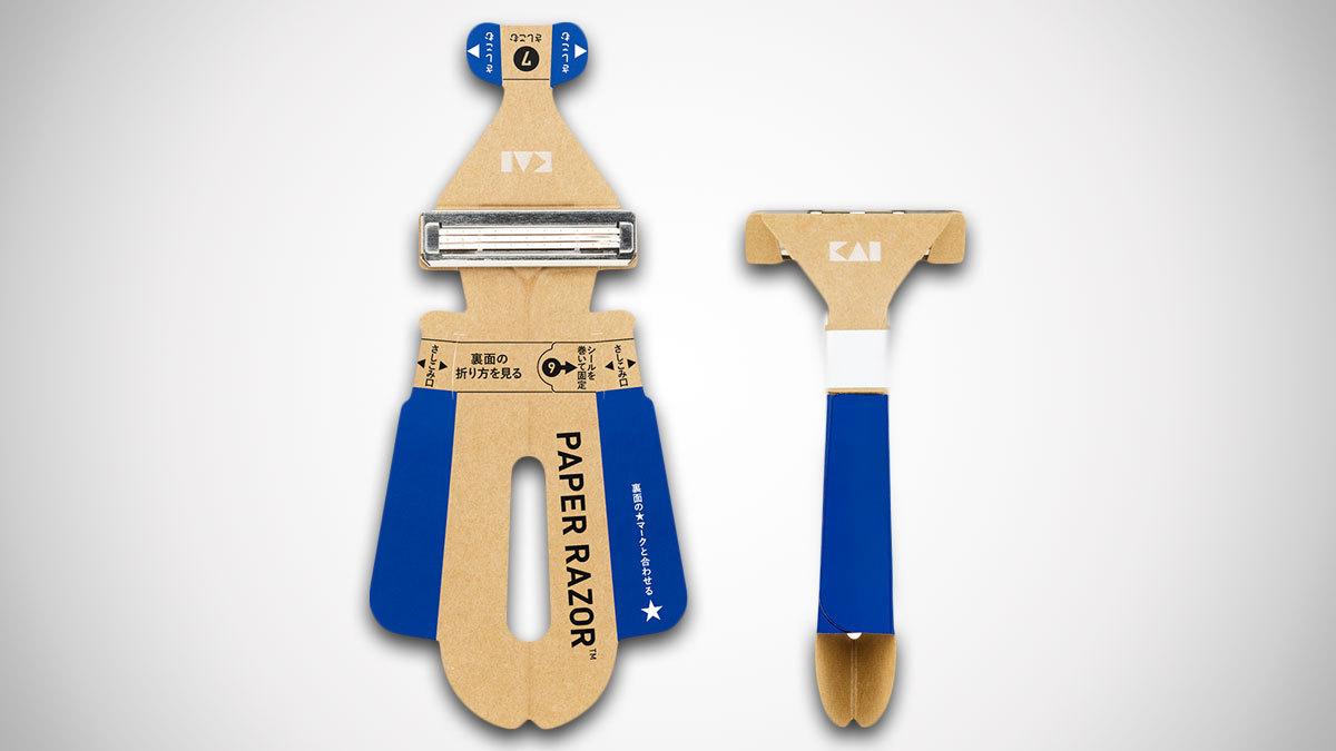 Kai Paper Razor - Eco-Friendly Origami Razor Kai Paper Razor - Eco-Friendly Origami Razor