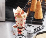 Grilled Pizza Cones