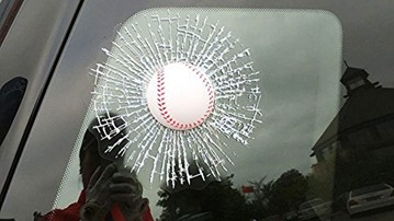 Broken Glass 3D Window Stickers Broken Glass 3D Window Stickers