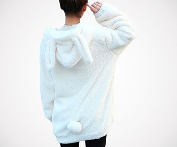 Fleece Bunny Hoodie Fleece Bunny Hoodie