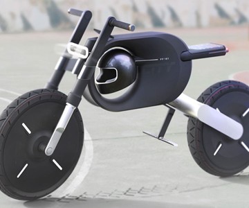 City E-Bike Electric Motorcycle Concept