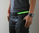 Green HALO LED Sport Belt