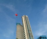 SOS Parachute - High-Rise Building Escape System