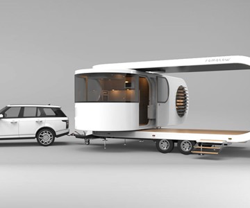 Romotow Open & Spin Luxury Travel Trailer