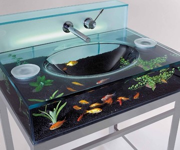 Fish Aquarium Sink Fish Aquarium Sink