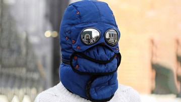 Full Face Trapper Hat with Goggles Full Face Trapper Hat with Goggles