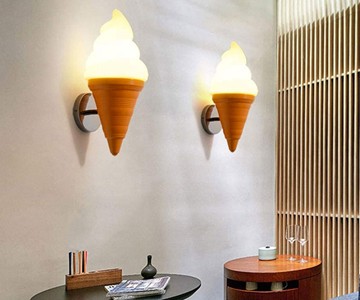 Ice Cream Cone Wall Sconce Ice Cream Cone Wall Sconce