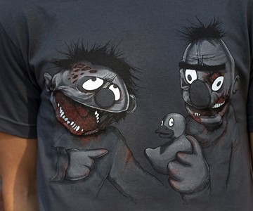 Zombie Bert & Ernie T-Shirt