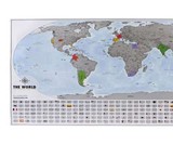 World Travel Tracker Scratch Off Maps