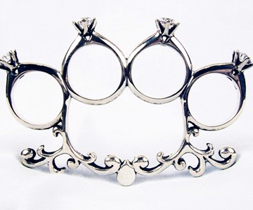 Knuckle Duster Engagement Rings Knuckle Duster Engagement Rings