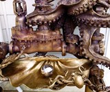 Pearl Driver Octopus Water Fountain