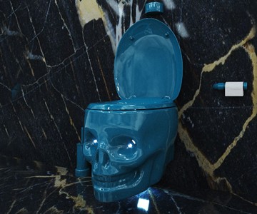WaterThrone Skull Toilet