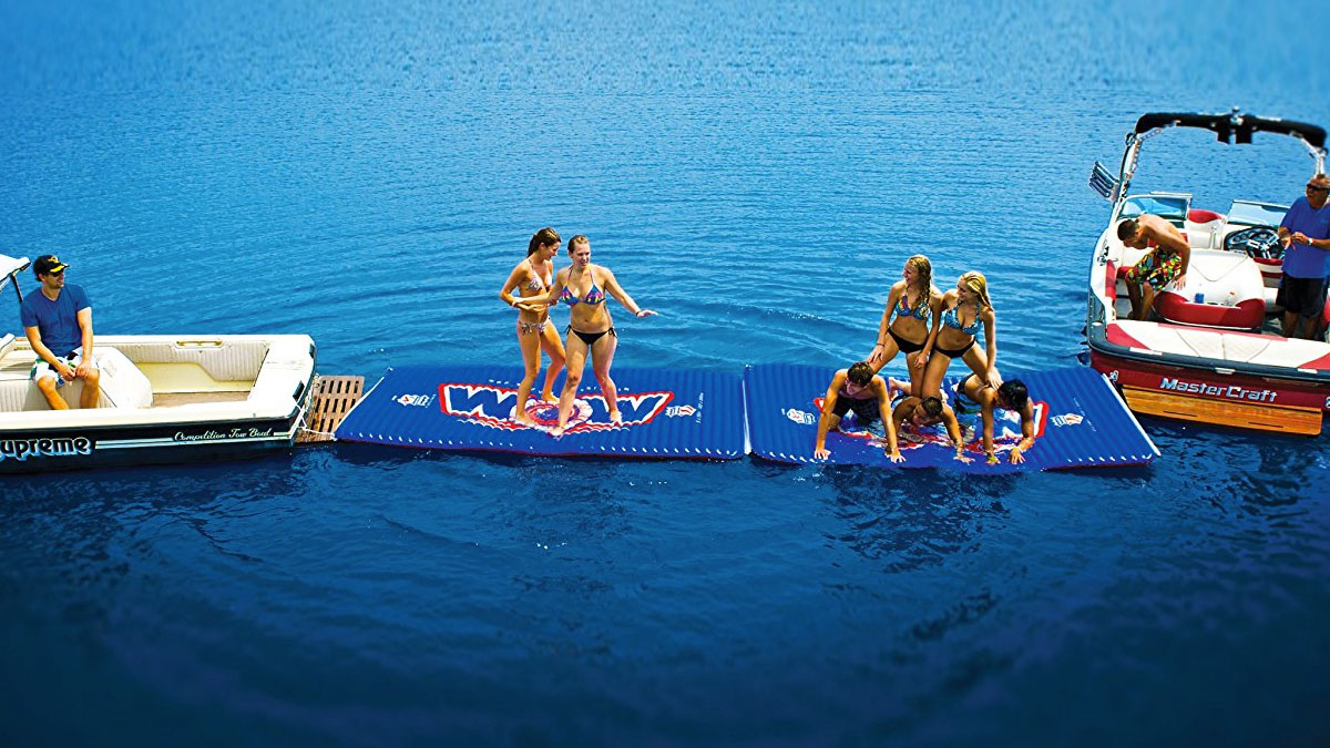 Inflatable Floating Water Walkway Inflatable Floating Water Walkway