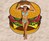 Cheeseburger Beach Towel Cheeseburger Beach Towel
