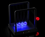 Kinetic Light Newton's Cradle