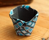 Shot Glass Birthday Card - Glass Closeup
