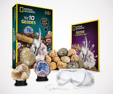 National Geographic Break Open Geodes Kit National Geographic Break Open Geodes Kit