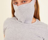 SafeTee - T-Shirt with Built-In Face Mask